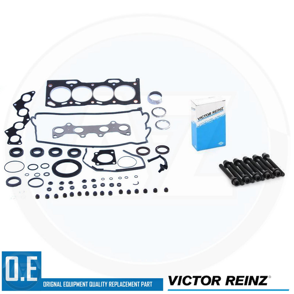FOR STARLET 1.3 EP91 EP82 GT TURBO GLANZA ENGINE HEAD GASKET SET SEAL BOLT 4EFTE
