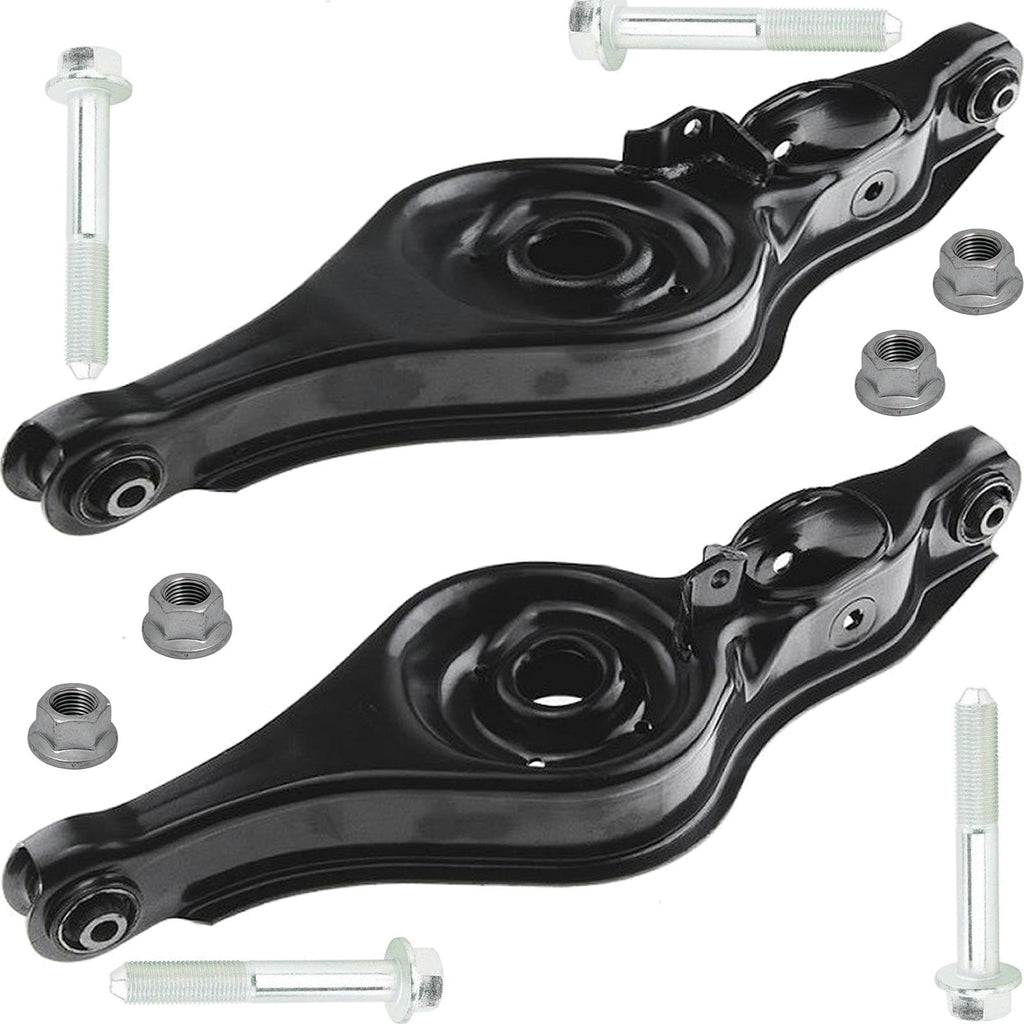 FOR CITROEN MITSUBISHI PEUGEOT REAR LOWER SUSPENSION TRAILING ARMS NUTS BOLTS LR