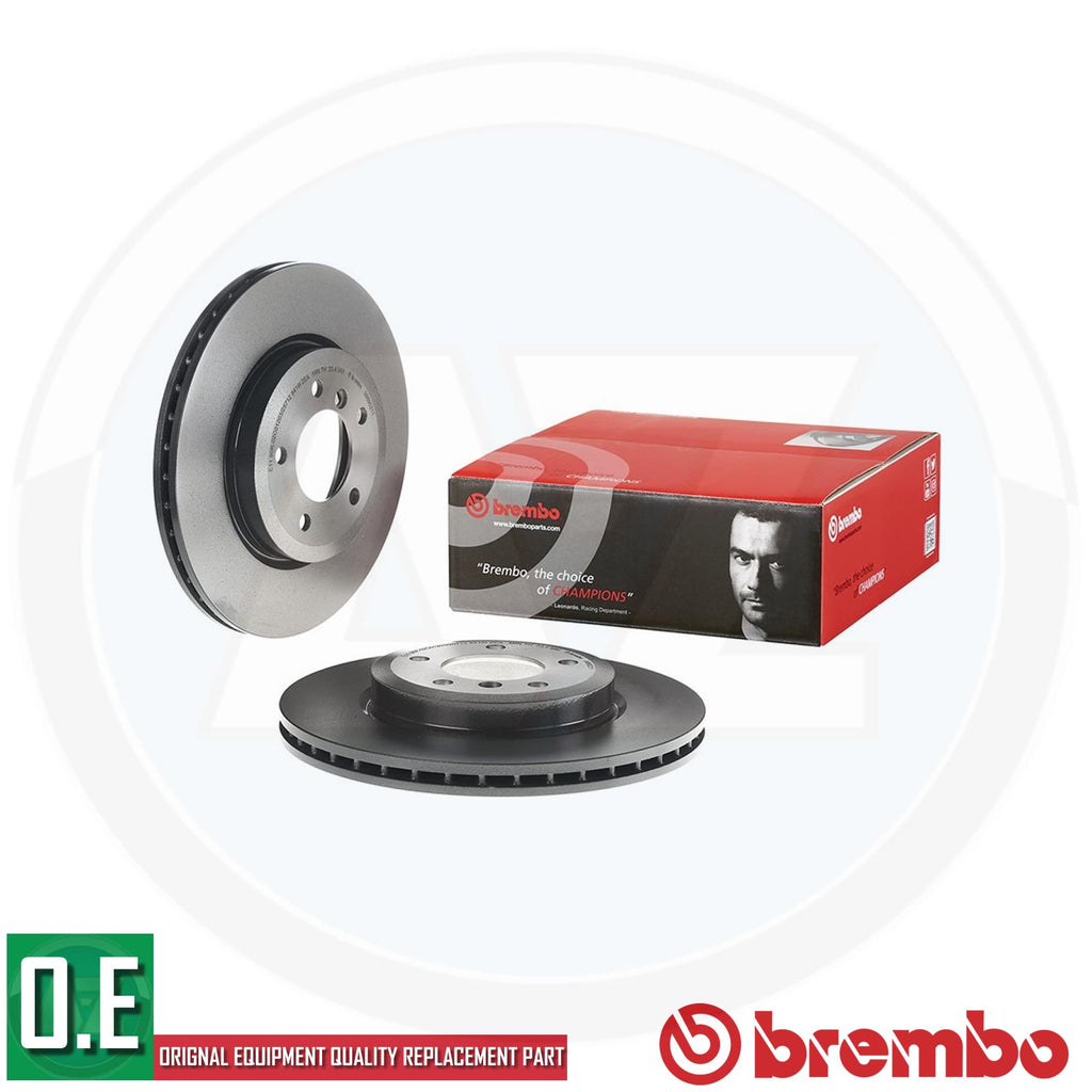 BREMBO BRAKE DISCS PAIR FRONT AXLE 09.8952.11