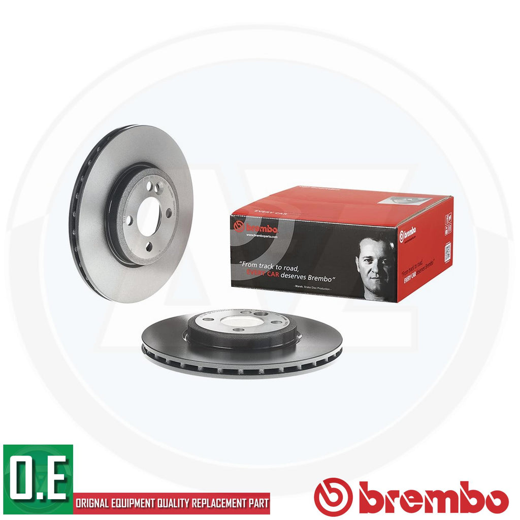 BREMBO BRAKE DISCS PAIR FRONT AXLE 09.A047.31