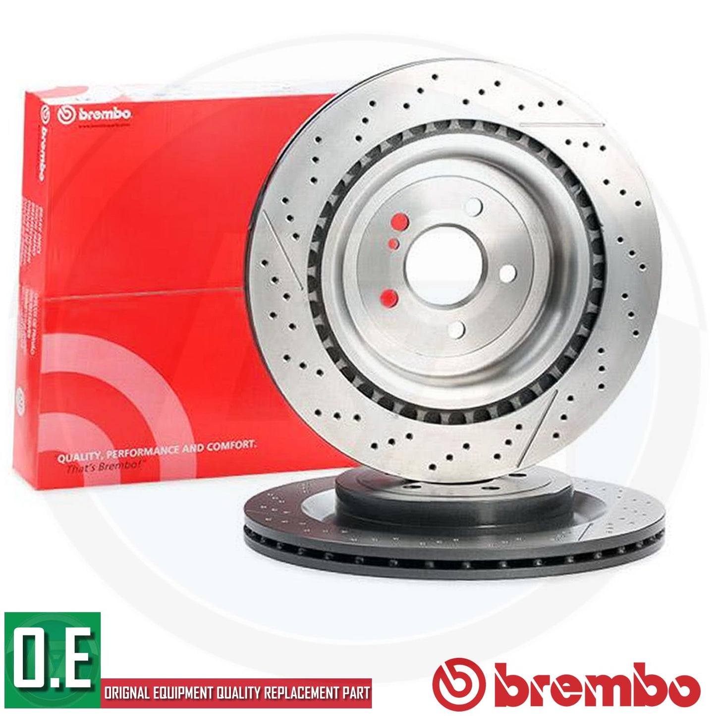 FOR MERCEDES E63 CLS63 CLS65 AMG FRONT REAR BRAKE DISCS BREMBO PADS WIRE SENSORS