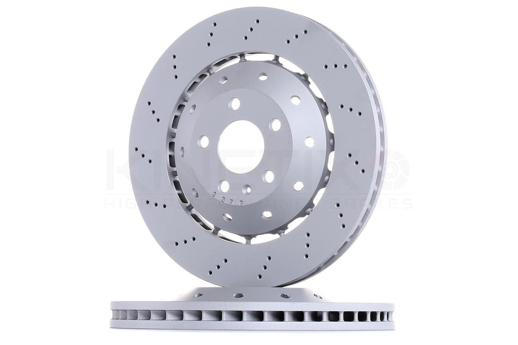 FOR AUDI RS4 RS5 R8 HIGH CARBON FRONT BRAKE DISCS 365mm SET 8T0615301/4S0615301B