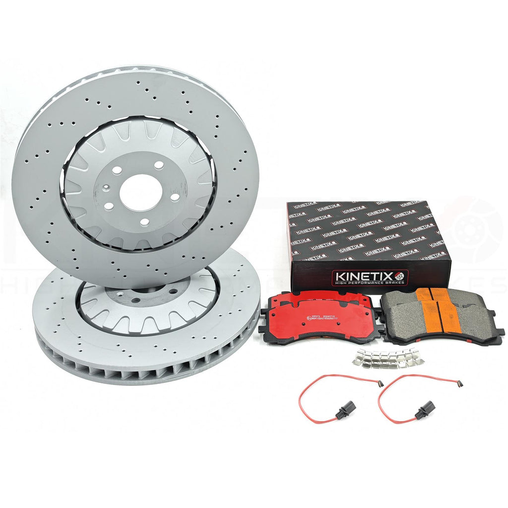 FOR AUDI Q7 Q8 SQ7 SQ8 E-TRON FRONT BRAKE DISCS CERAMIC PADS 400mm 4M0615301AP