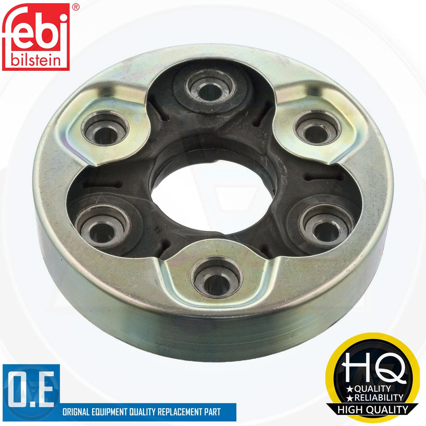 FOR AUDI CUPRA SEAT SKODA VW FRONT PROPSHAFT CARDAN BEARING COUPLING FEBI OEM