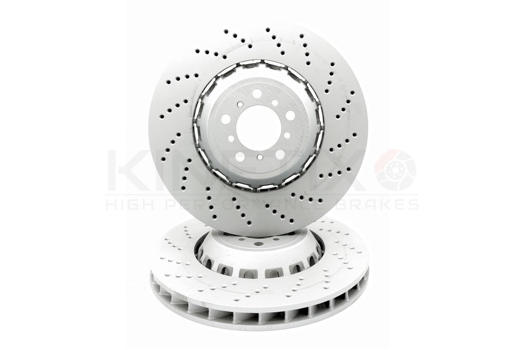 FOR BMW M2 CS F87 FRONT LEFT RIGHT BRAKE DISCS 400mm 34118072017 / 34118072018