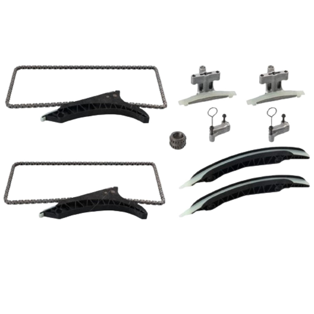 FOR BMW 550i 650i 750i X5 X6 50i V8 N63 LEFT & RIGHT TIMING CHAIN KIT CYL 1-8