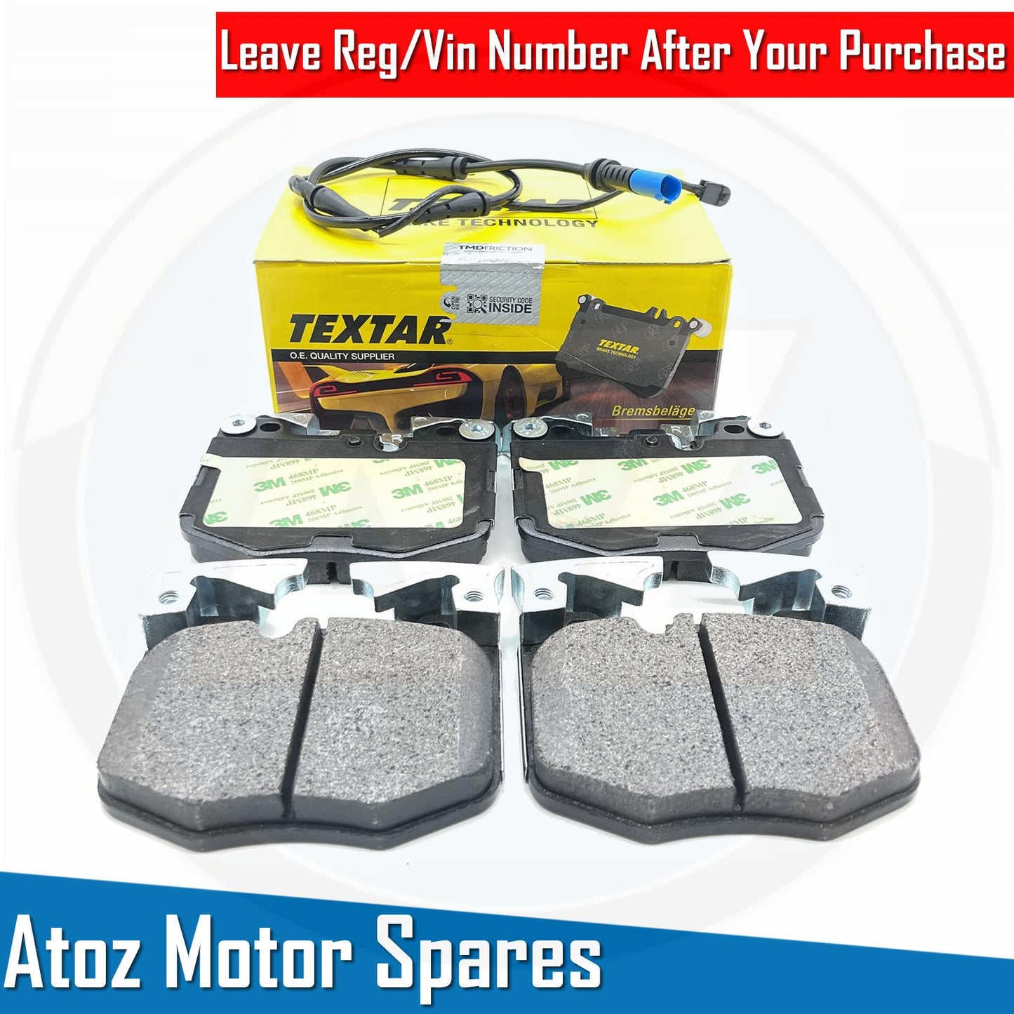 FOR BMW 730i Li G11 G12 DIMPLED GROOVED FRONT BRAKE DISCS TEXTAR PADS SENSOR