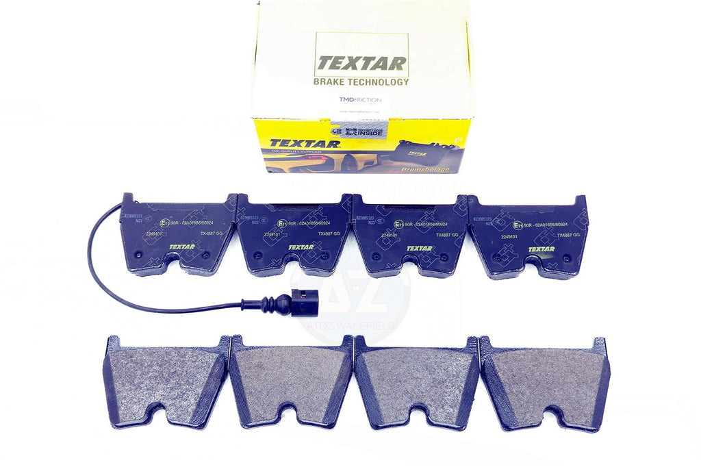 FITS AUDI RS3 8V RSQ3 8U TTRS TT RS FV 2.5 QUATTRO TEXTAR FRONT BRAKE PADS SET
