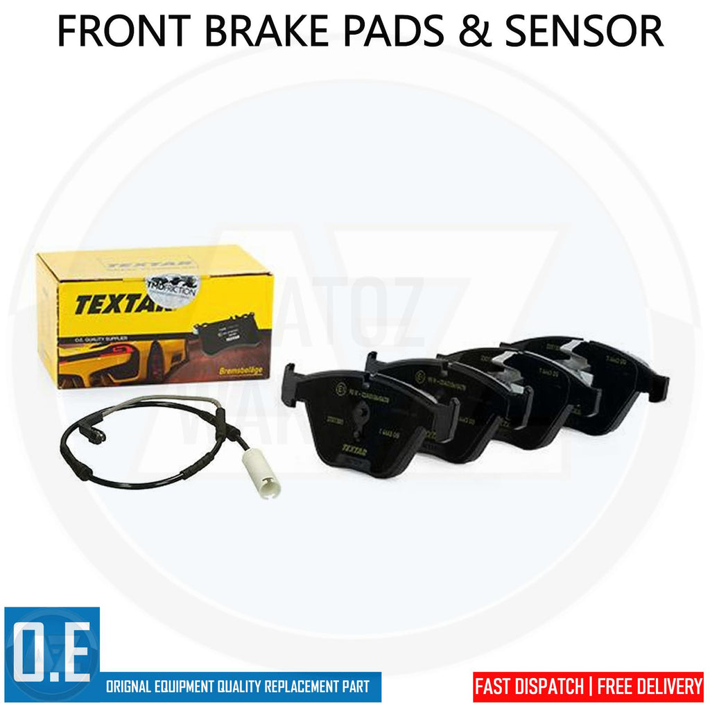 FOR BMW 3 SERIES E91 E92 E93 X1 E84 Z4 E89 TEXTAR FRONT BRAKE PADS & WEAR SENSOR