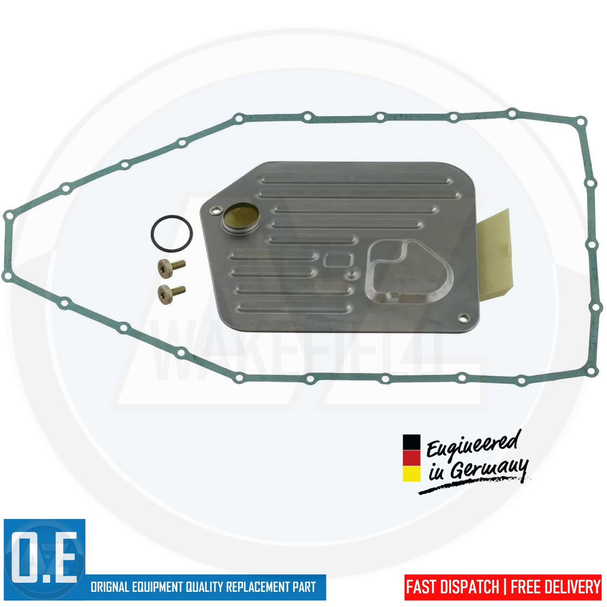 FOR ZF 5HP30 AUTOMATIC TRANSMISSION GEARBOX PAN FILTER GASKET & 7L OIL KIT SET