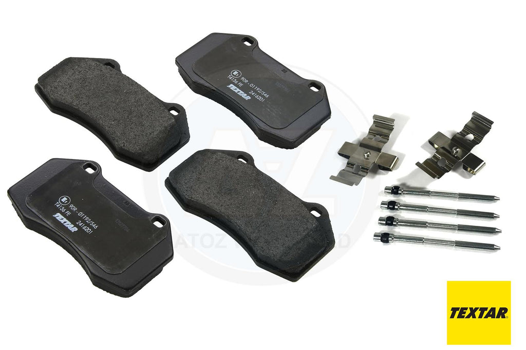 FOR RENAULT CLIO SPORT 197/200 CUP TROPHY MK3 TEXTAR FRONT BRAKE PADS