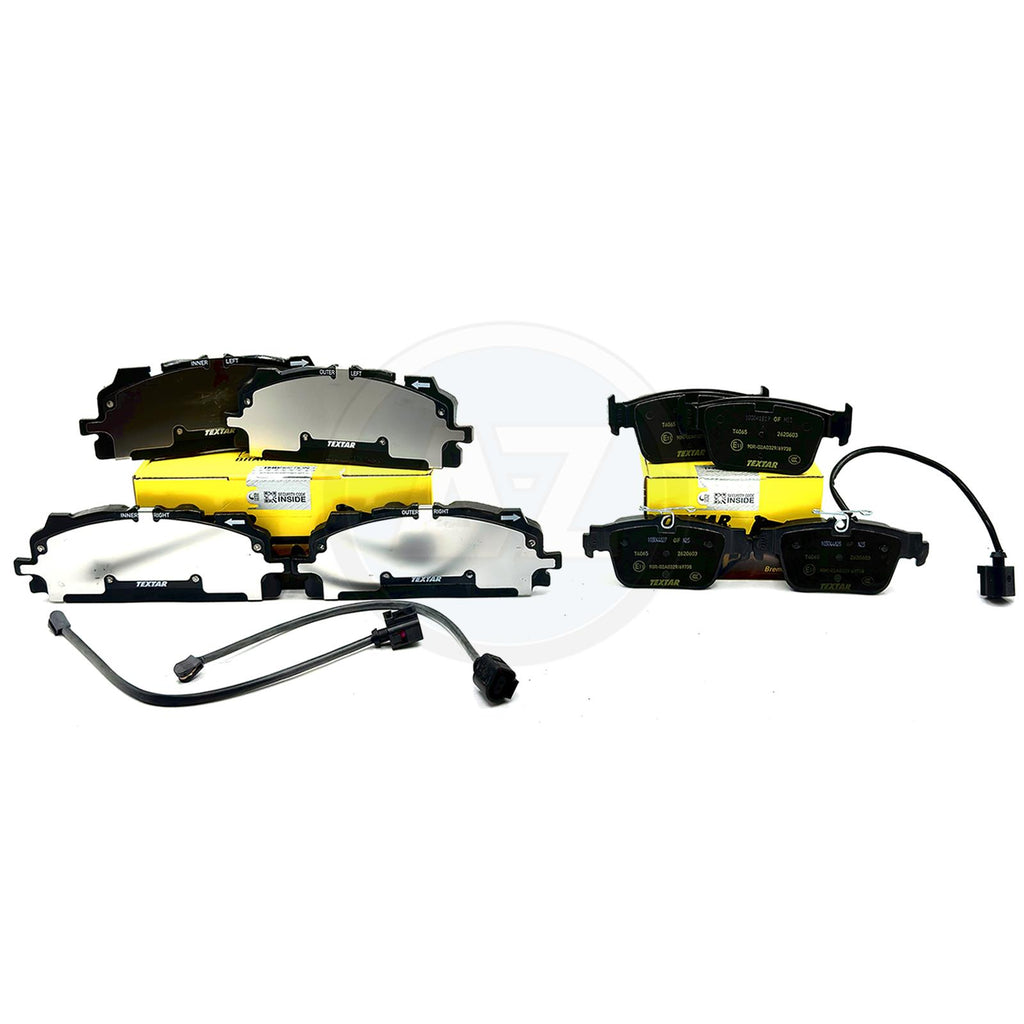 FOR AUDI RS3 8Y 2022- TEXTAR OEM FRONT REAR BRAKE PADS SET WEAR WIRE SENSORS
