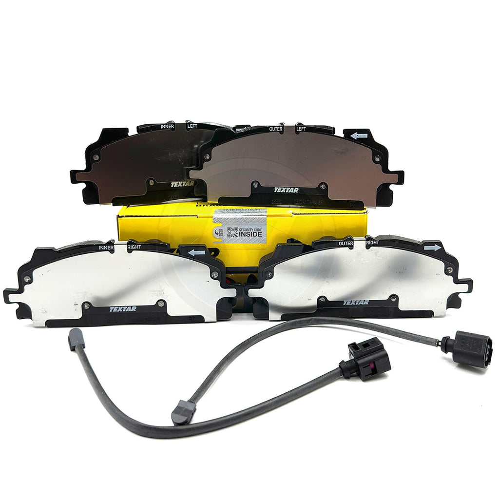 FOR AUDI RS3 8Y 2022- TEXTAR OEM FRONT BRAKE PADS SET & WEAR SENSORS