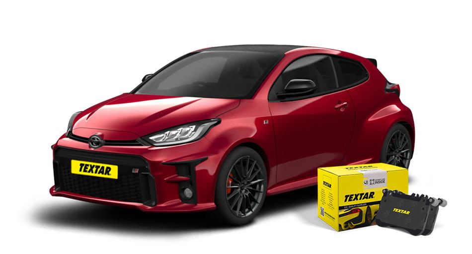 FOR TOYOTA YARIS GR 1.6 GR 2020- TEXTAR FRONT AXLE BRAKE PADS 0446552370