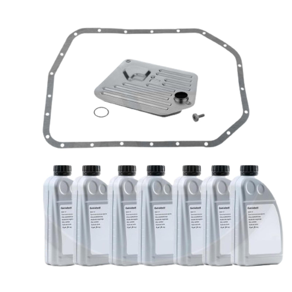 FOR JAGUAR XJ XK8 5HP24 5 SPEED AUTOMATIC TRANSMISSION GEARBOX PAN FILTER 7L OIL