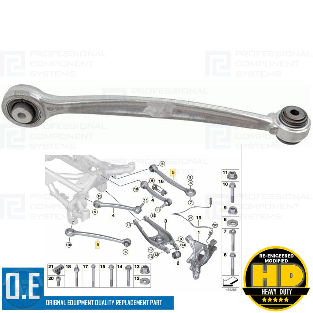 FOR BMW M2 M3 M4 F80 F87 F82 F83 REAR LOWER FRONT REAR SUSPENSION CONTROL ARM