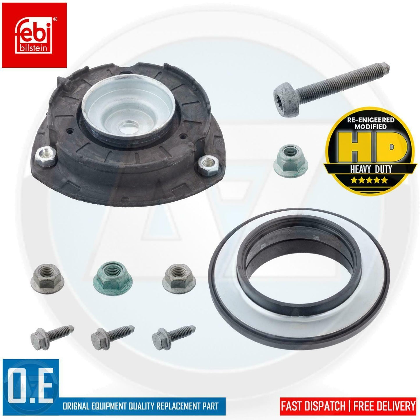 FOR AUDI A3 S3 8V FRONT AXLE TOP STRUT MOUNTING MOUNT 5Q0412331 BRAND NEW