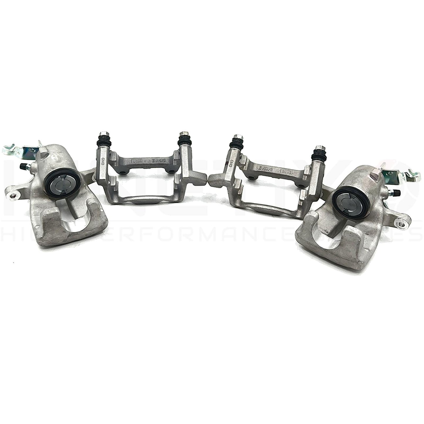 VW GOLF GTI MK5 MK6 REAR 310mm BIG BRAKE CALIPER CARRIERS CONVERSION KIT