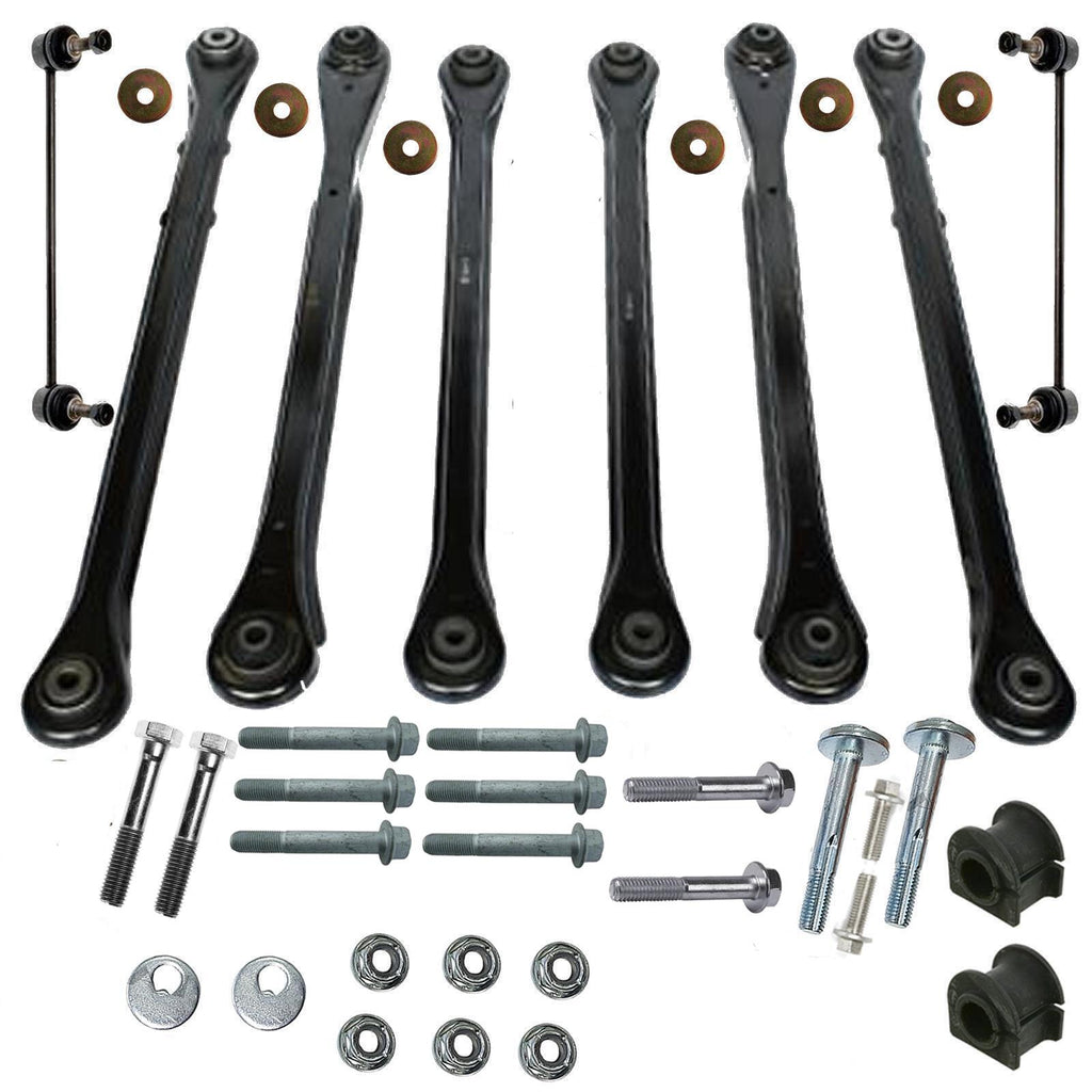 FOR MONDEO MK3 SALOON HATCH REAR SUSPENSION TRAILING ARMS LINKS RODS BUSHES KIT