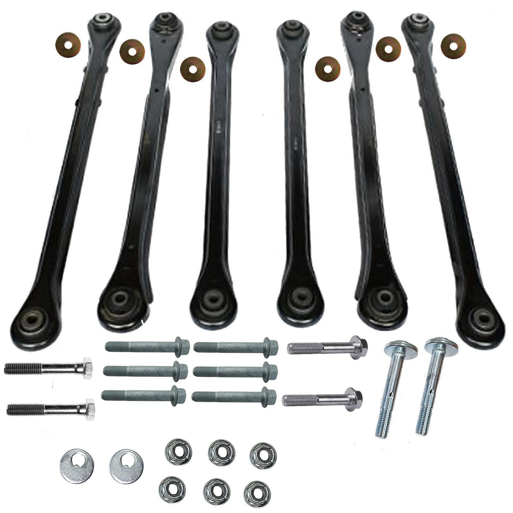 FOR MONDEO MK3 SALOON HATCH REAR SUSPENSION TRAILING ARMS LINKS RODS BUSHES KIT