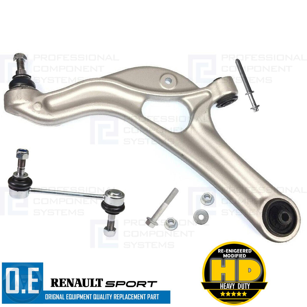 FOR RENAULT CLIO SPORT 197 200 RS MK3 FRONT SUSPENSION WISHBONE ARM LINK BOLTS