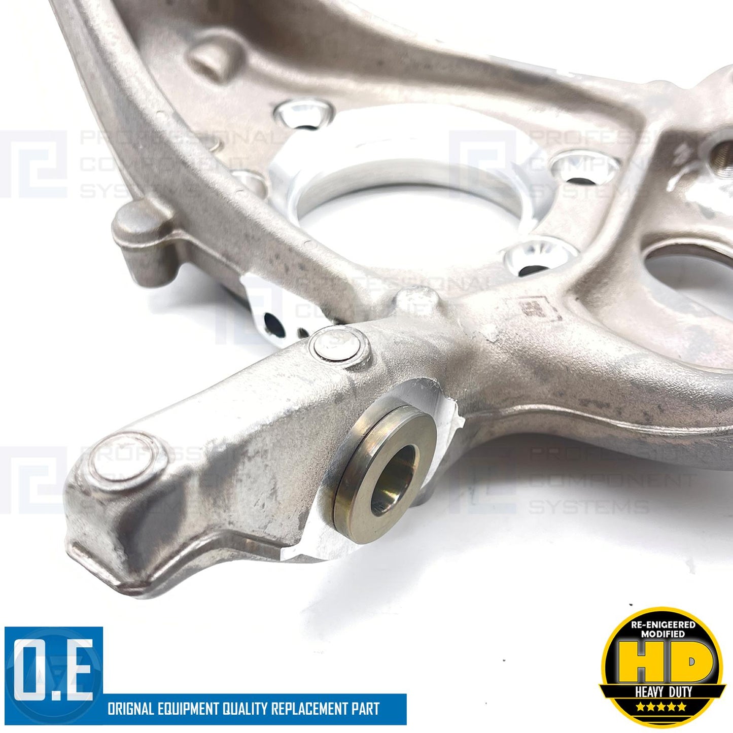 FOR PORSCHE MACAN FRONT RIGHT SUSPENSION STEERING KNUCKLE ASSEMBLY 95B407254F