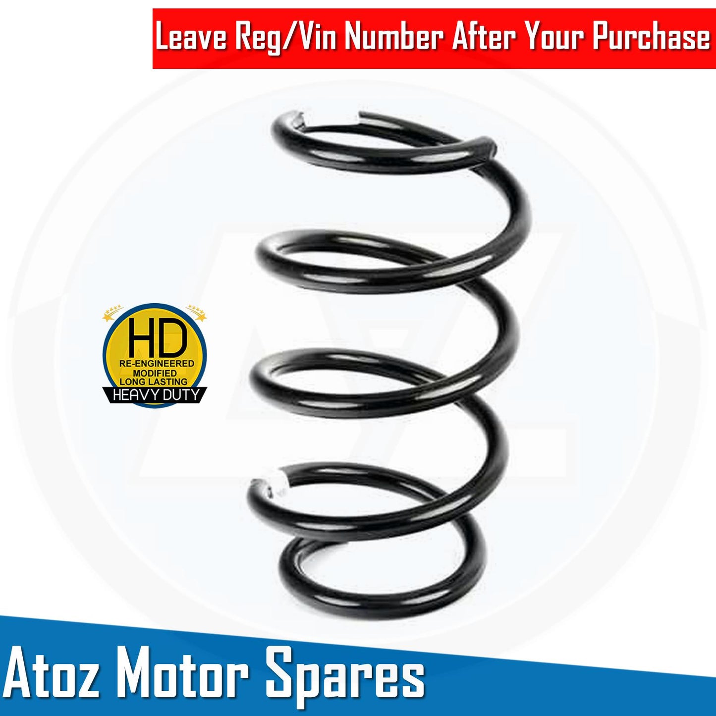 FIT VW GOLF R MK7 & 7.5 FRONT AXLE COIL SPRING 5Q0411105JG OEM BRAND NEW