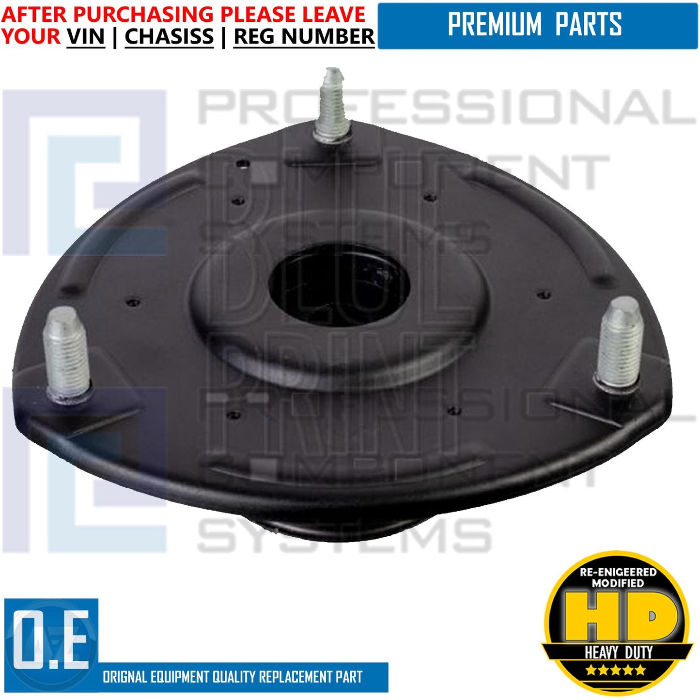 FOR HYUNDAI SANTA FE I800 ILOAD IX55 FRONT AXLE TOP STRUT MOUNTING MOUNT NEW X1