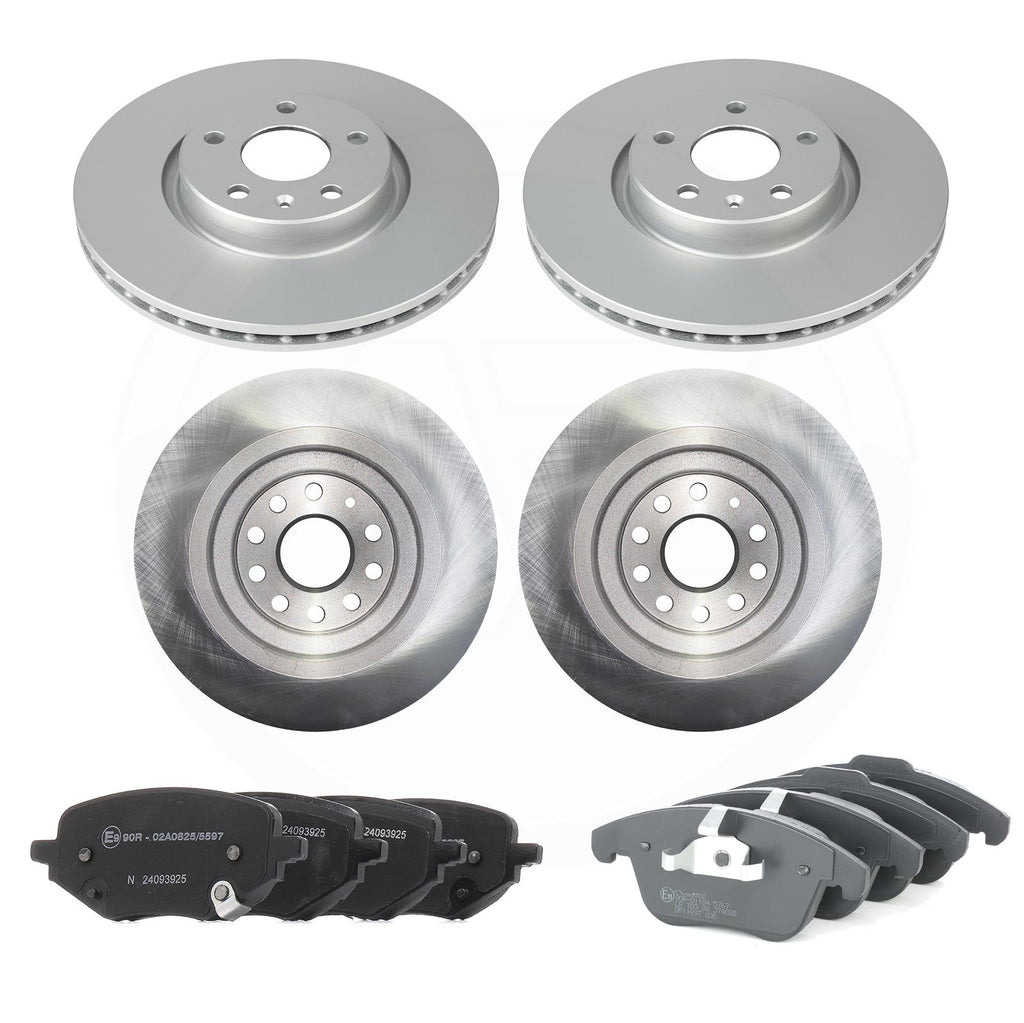 FOR MG HS 1.5 2018-2023 FRONT REAR BRAKE DISCS PADS SET 312mm 304mm FR/RR