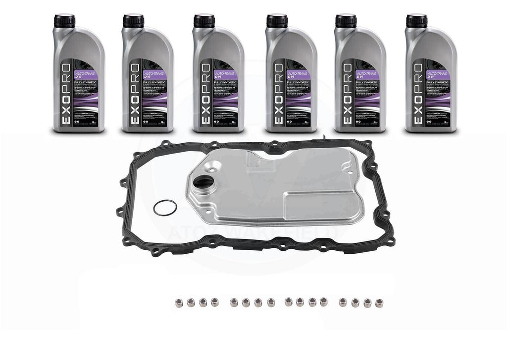 FOR AUDI Q7 TR-60SN 09D AUTOMATIC TRANSMISSION GEARBOX SUMP FILTER 6L OIL KIT