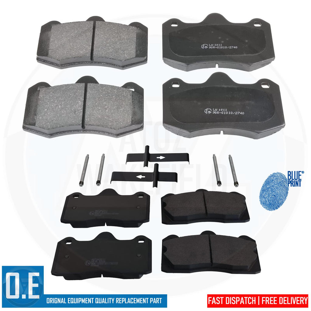 FOR LOTUS EVORA 3.5 FRONT & REAR OEM QUALITY BLUEPRINT BRAKE PADS SET 2009-