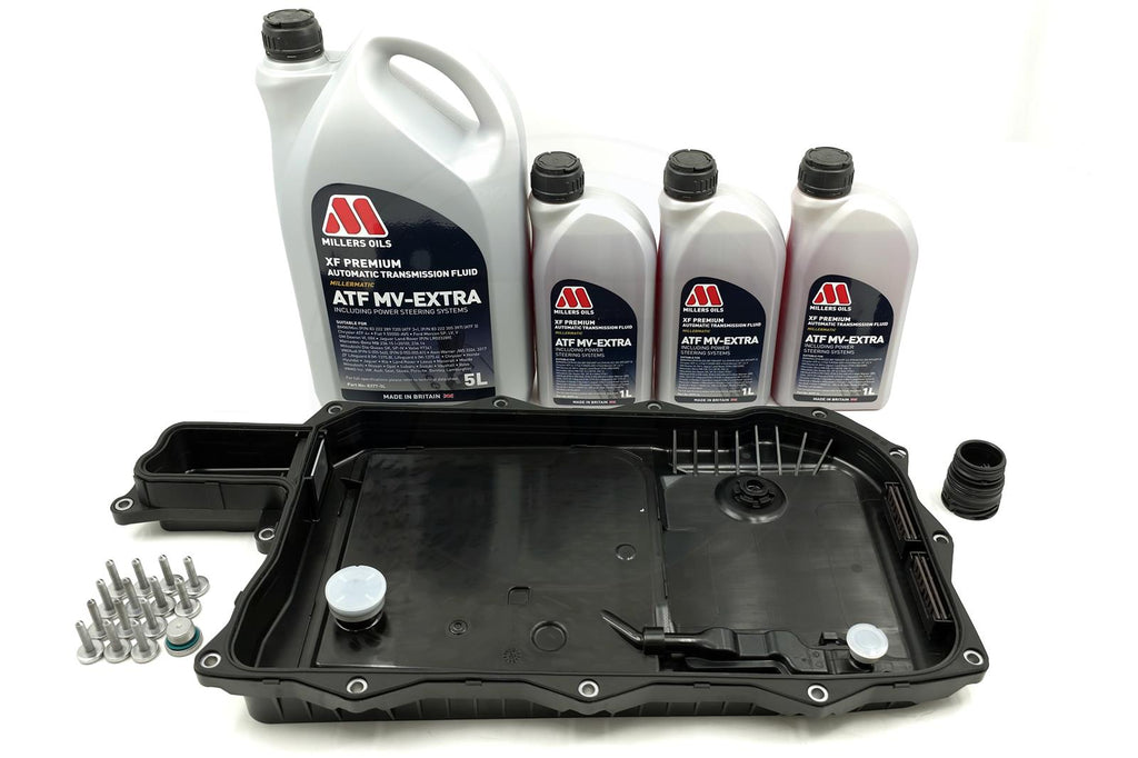FOR BMW X5 45e AUTOMATIC TRANSMISSION GEARBOX SUMP PAN FILTER SEAL 8 LITRE OIL