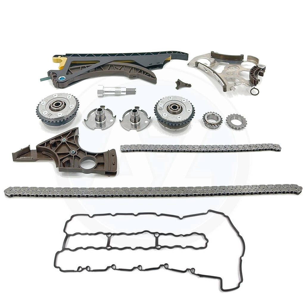 FOR 1M 335i 335i Z4 X5 X6 35i N54 TIMING CHAIN OIL PUMP KIT ROCKER COVER GASKET