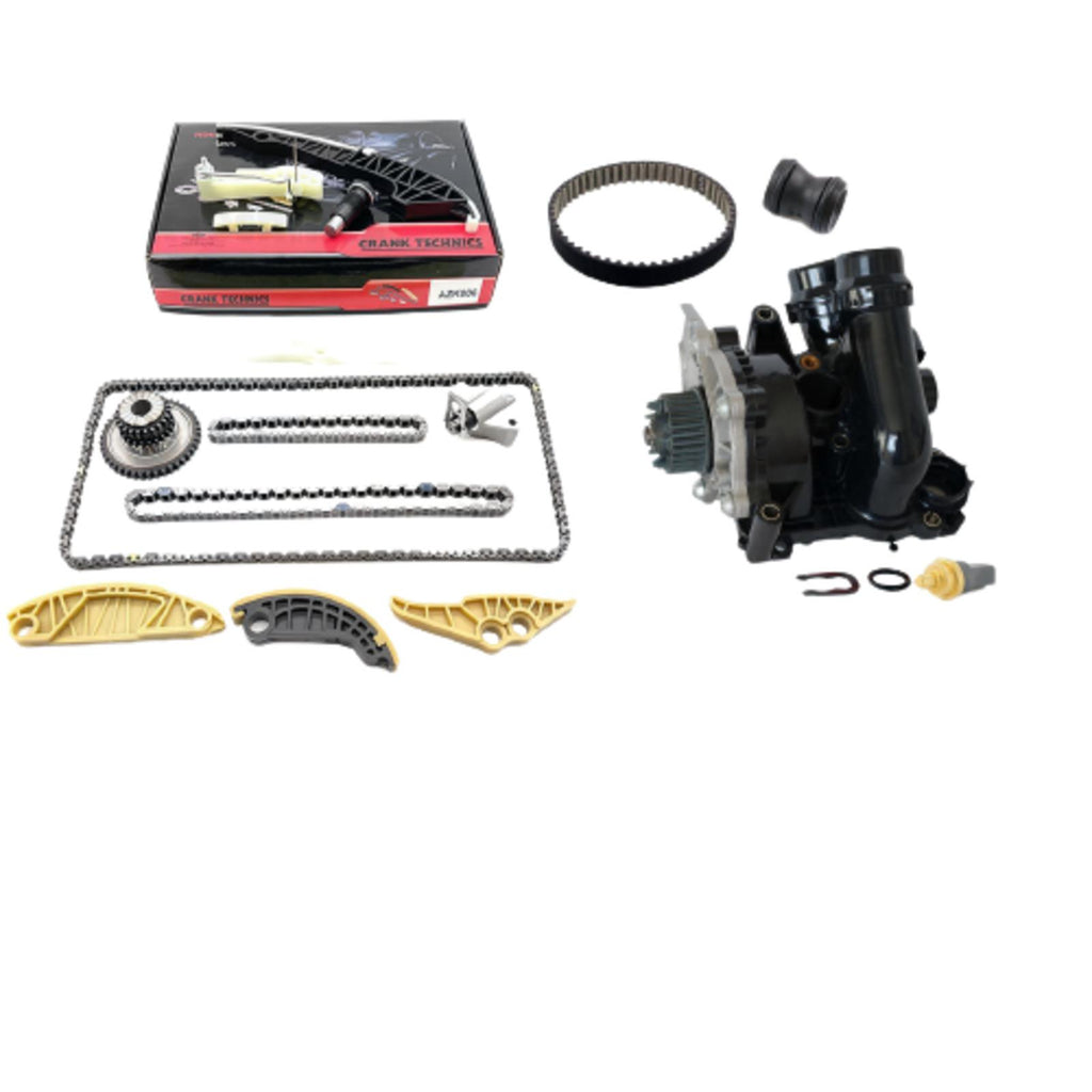 FITS VW GOLF GTI MK6 TIMING CHAIN KIT COOLING WATER PUMP THERMOSTAT HOUSING CCZB