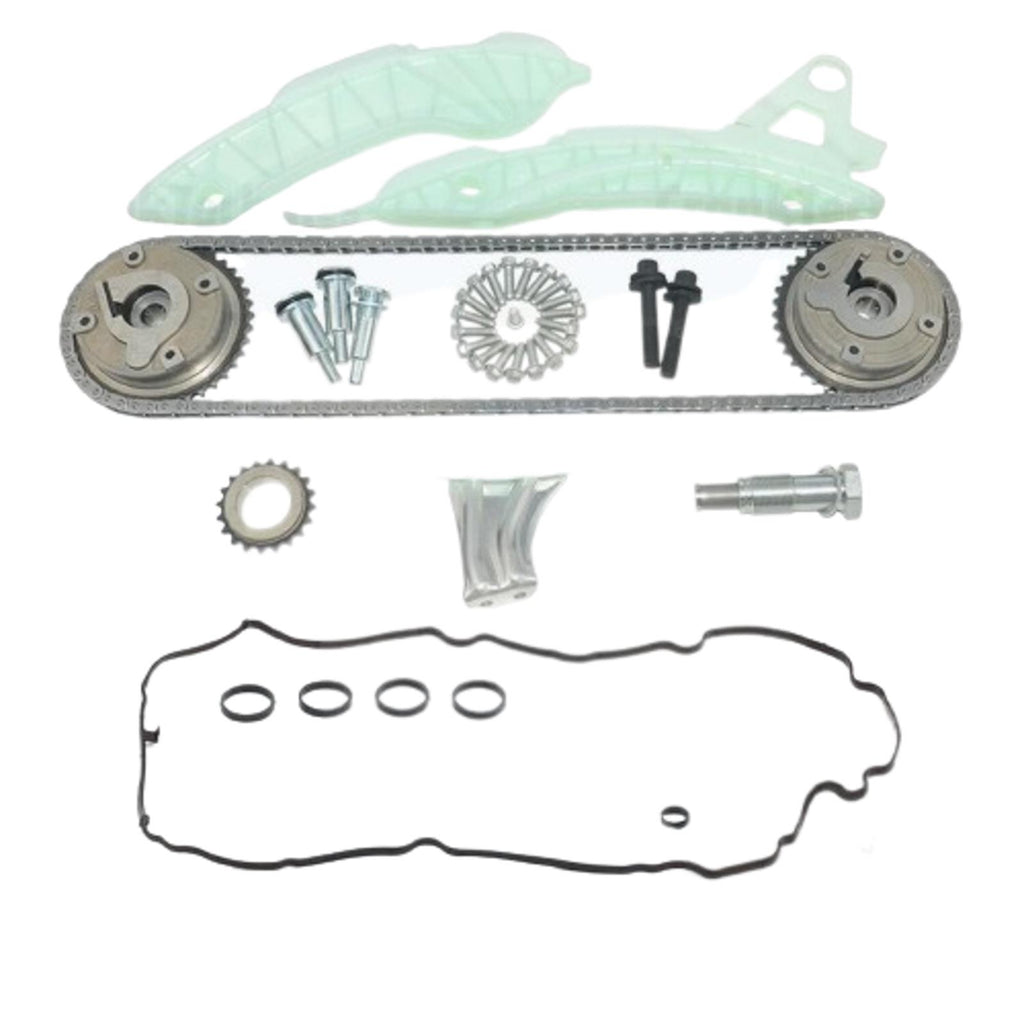 FOR PEUGEOT RCZ 308 3008 208 207 2008 PARTNER TIMING CHAIN KIT & VVT CAM GEARS