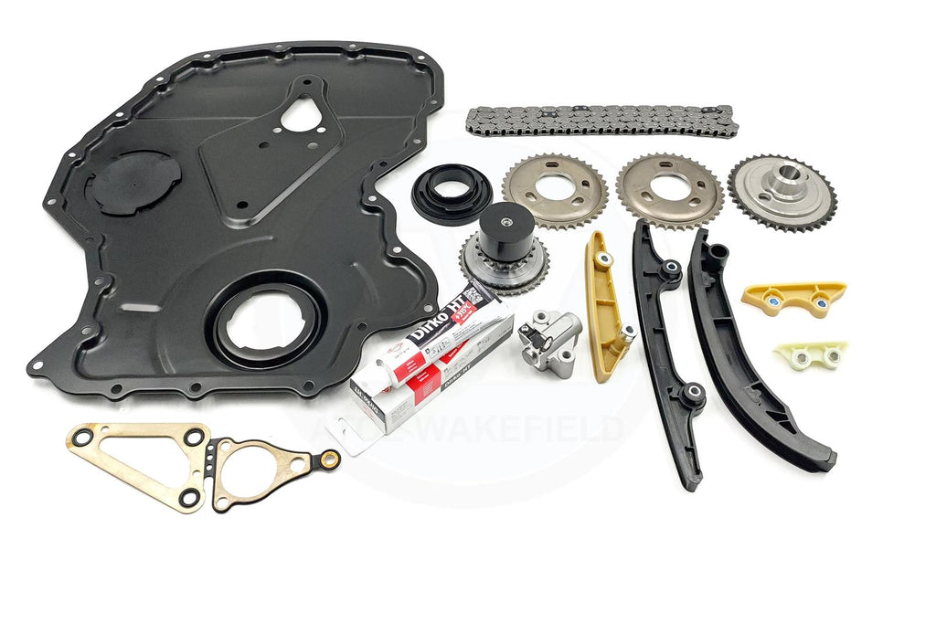FITS FORD TRANSIT 2.2 TDCI RWD 2011- UPRATED TIMING CHAIN KIT COVER GASKET SEAL