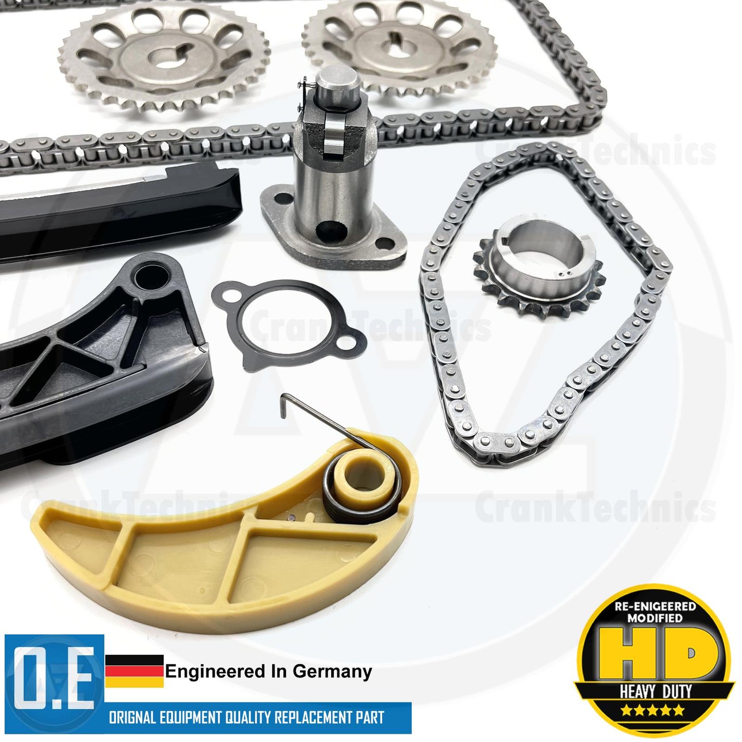 FOR TOYOTA YARIS VITZ VERSO AURIS COROLLA C-HR AVENSIS 1.8 TIMING CHAIN KIT SET
