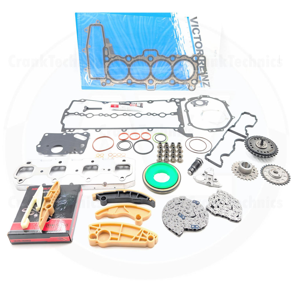 FOR JAGUAR LAND ROVER AJ200D 204DTA TIMING CHAIN KIT GASKET SET 2.0 DIESEL