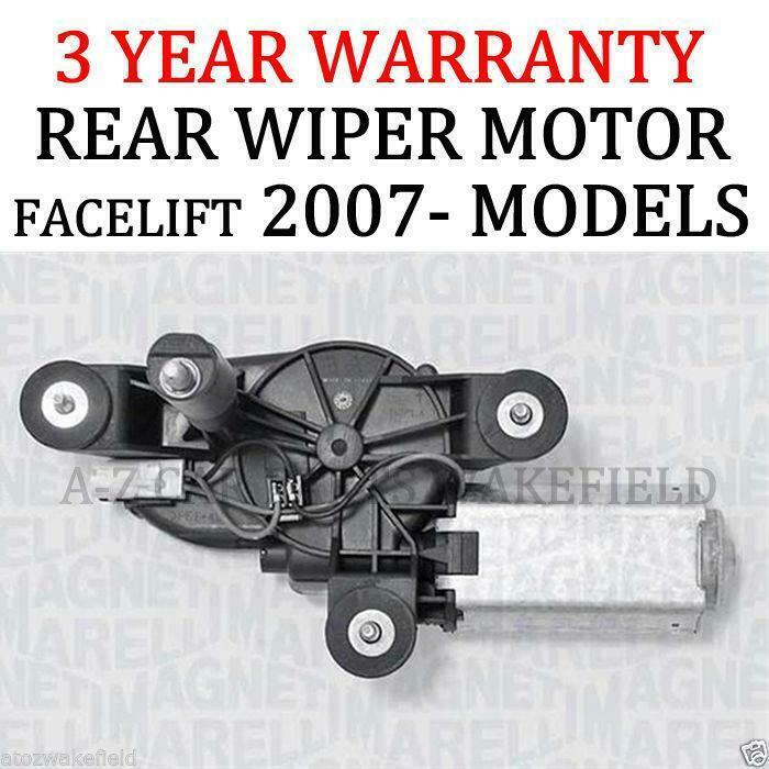 Alfa romeo 147 all models 2007- onward rear wiper motor 3 year warranty 50506921