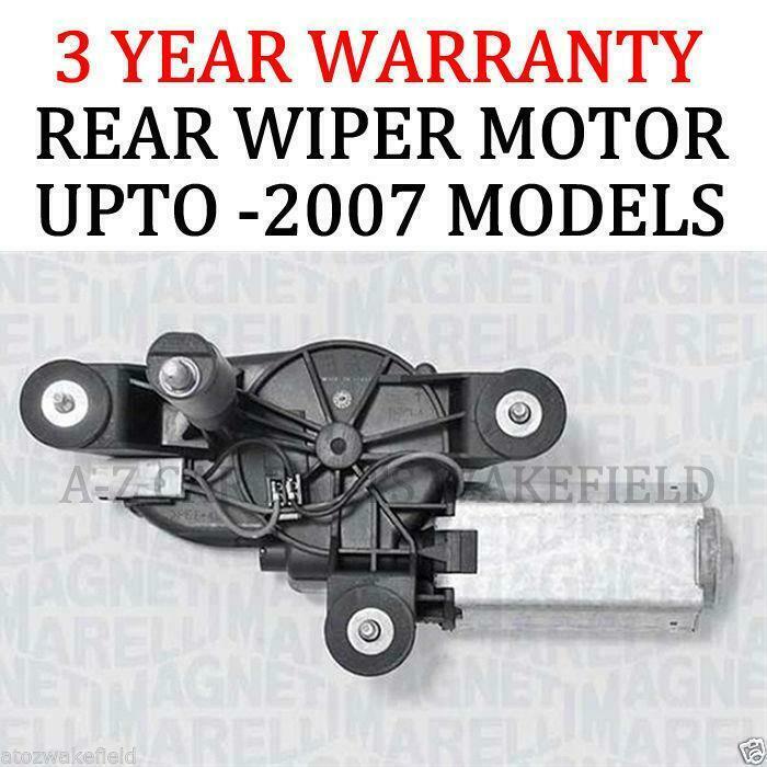 Alfa romeo 147 all models upto -2007 rear wiper motor 3 year warranty 46556120