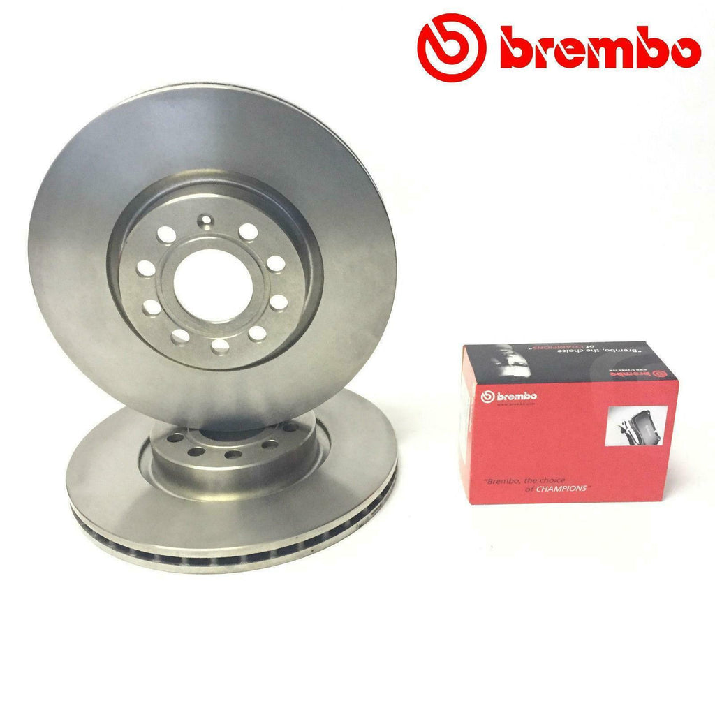 For Vw Golf MK5 2.0 GT TDI 140 Front Brembo Brake Discs And Pads 288mm x 25mm