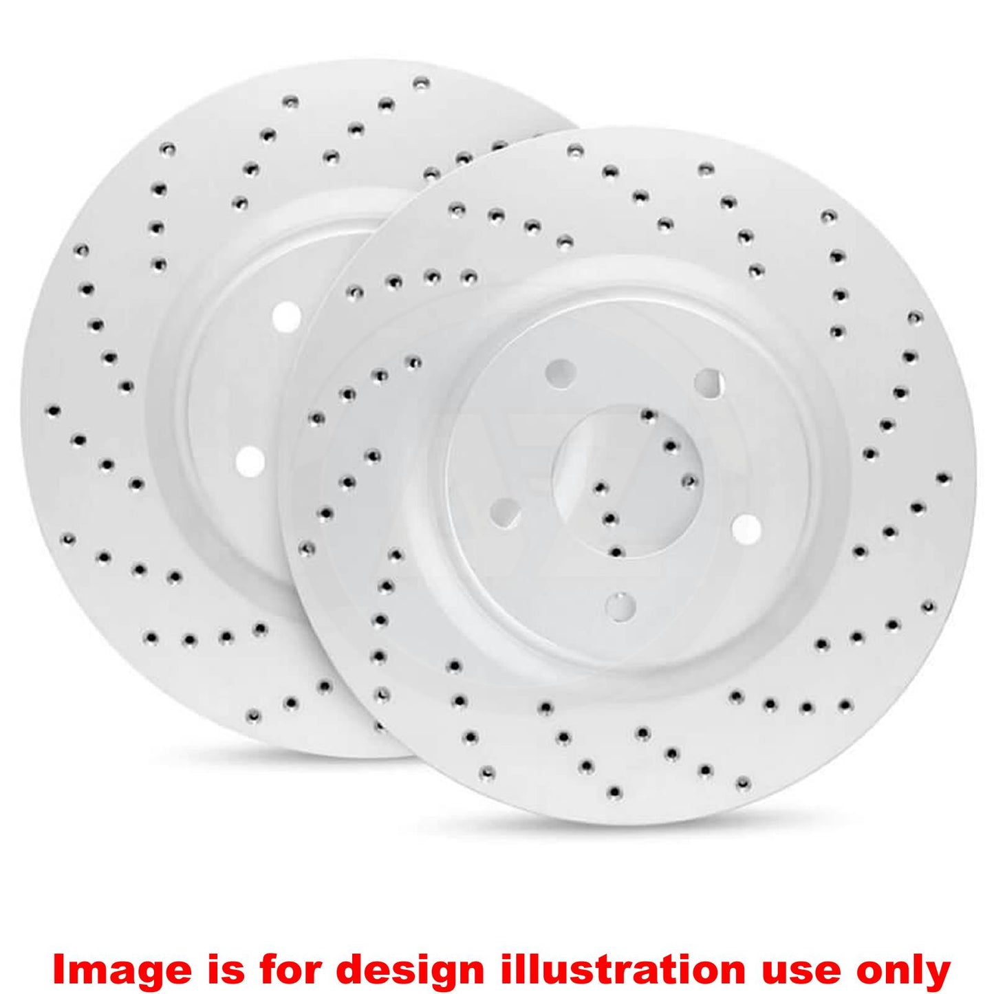 FOR PORSCHE CAYENNE 2.9S 3.0/4.0 TURBO REAR BRAKE DISCS PAIR 330mm 9Y0615601A