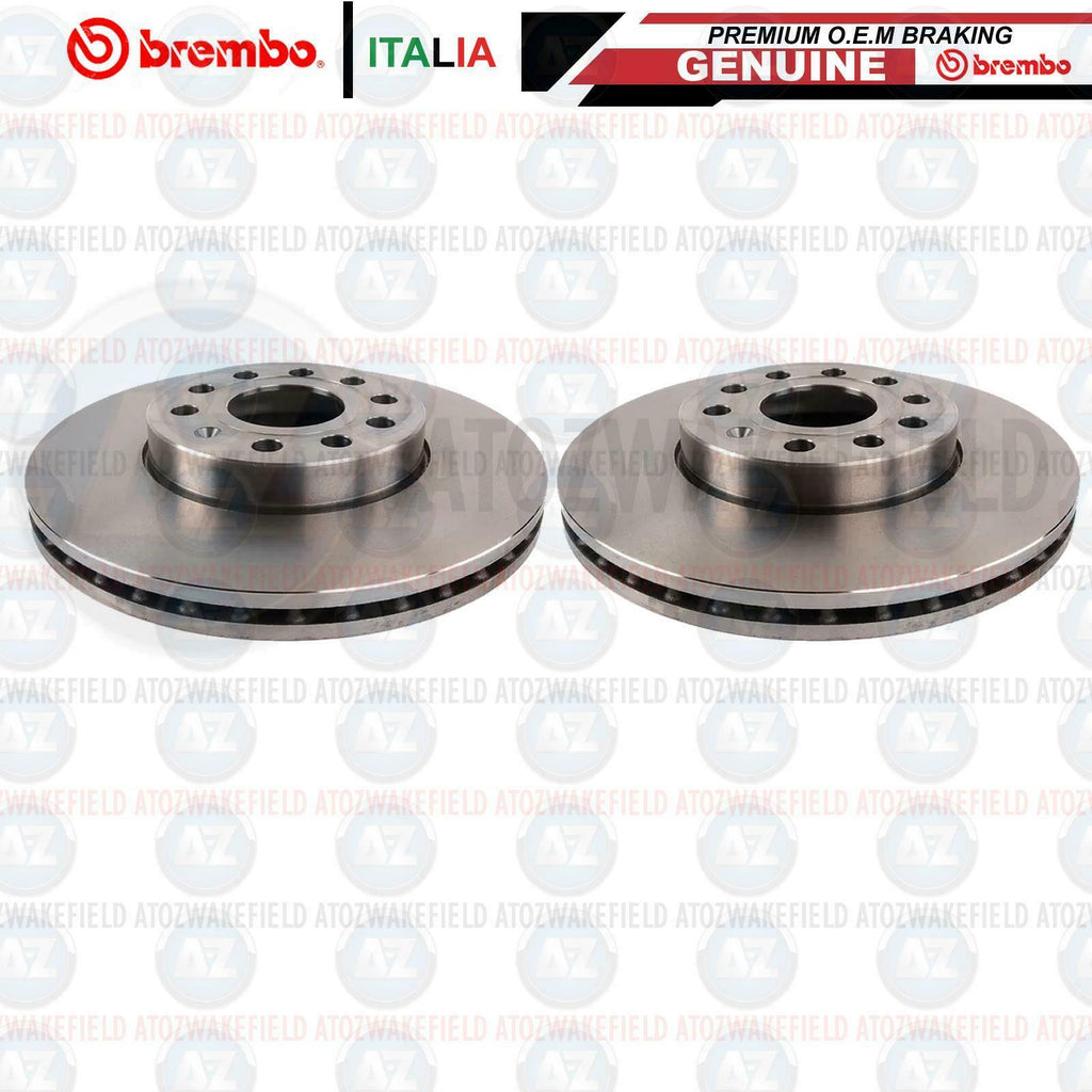 Brembo Coated/Internally Vented Front Brake Discs + screws 09.9145.11 288mm