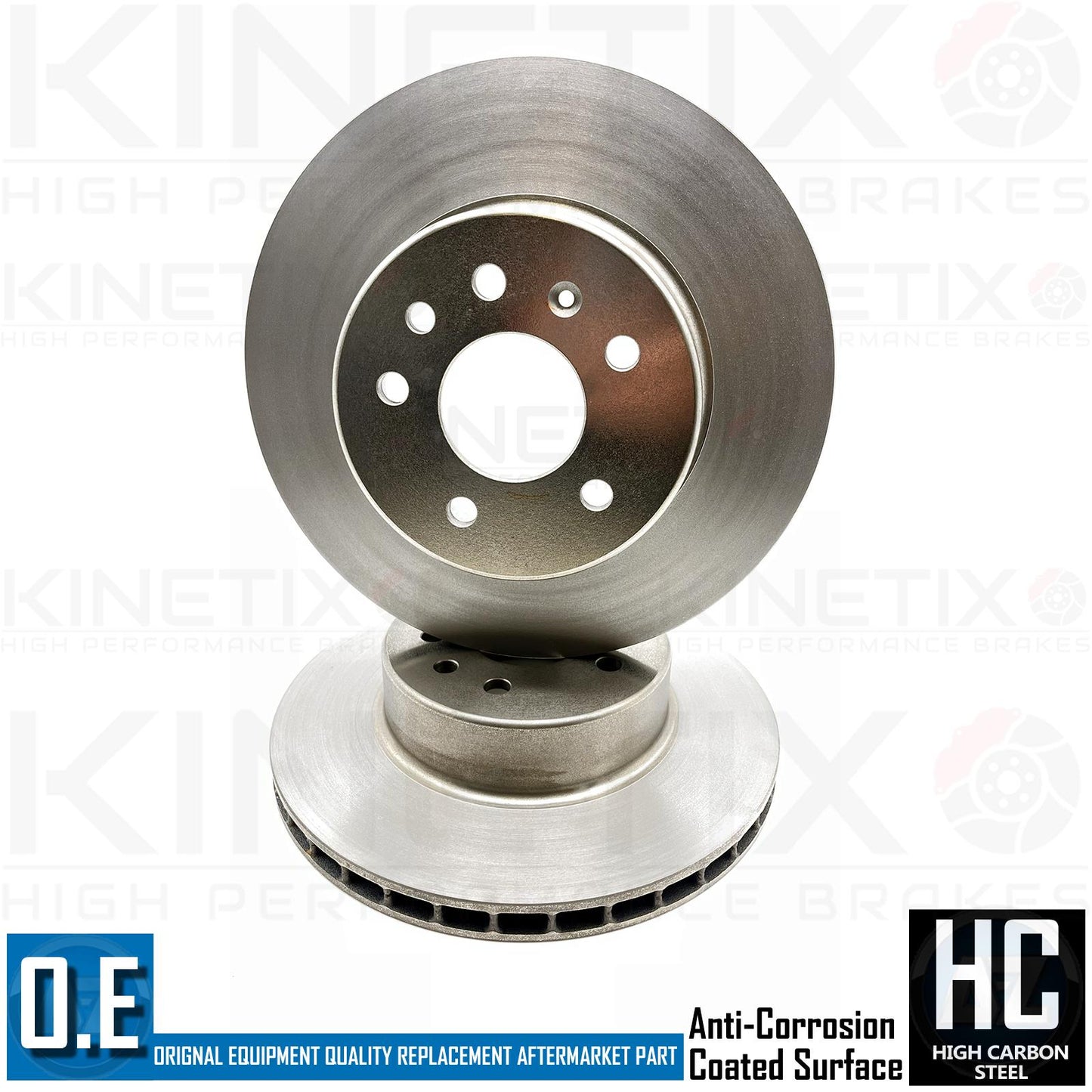 FOR LOTUS CARLTON VAUXHALL OPEL OMEGA HIGH CARBON REAR BRAKE DISCS PAIR