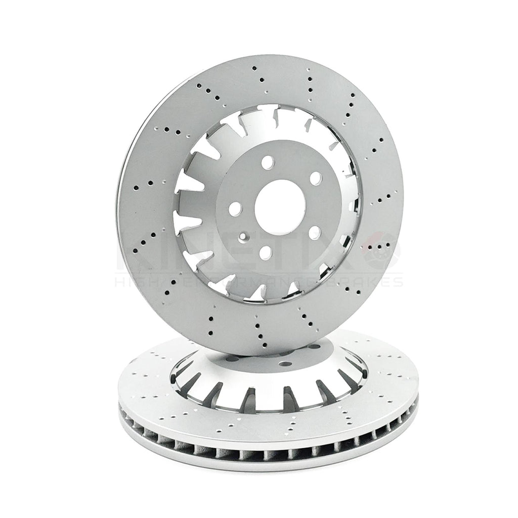 PAIR OF AUDI RS3 8P 2011-2012 FRONT BRAKE DISCS 370mm X 32mm 8P0615301C NEW