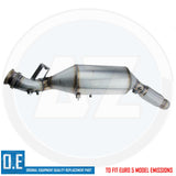 FOR MERCEDES SPRINTER DPF SOOT DIESEL PARTICULATE FILTER CATALYTIC CONVERTER EU5