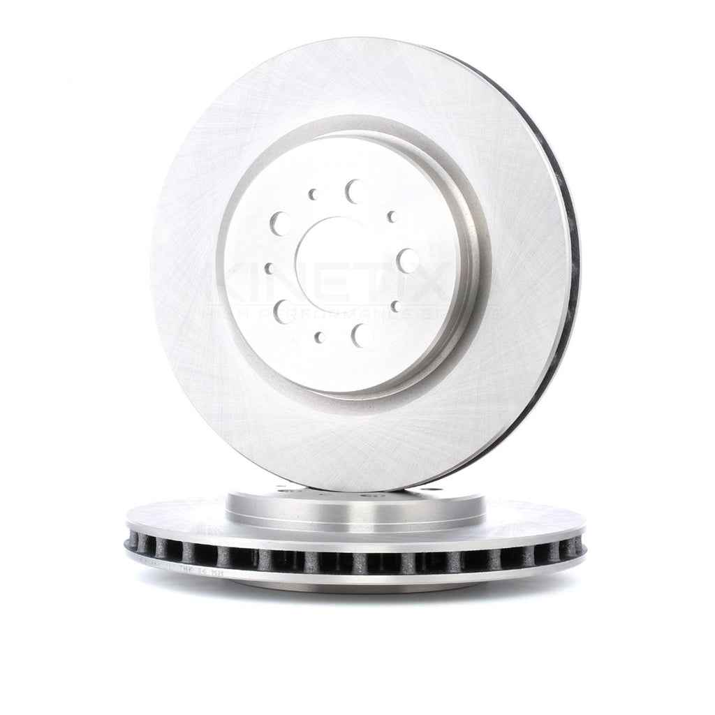 FITS VOLVO V70 R 2.5 T 03-07 HIGH CARBON COATED REAR BRAKE DISCS PAIR 330mm