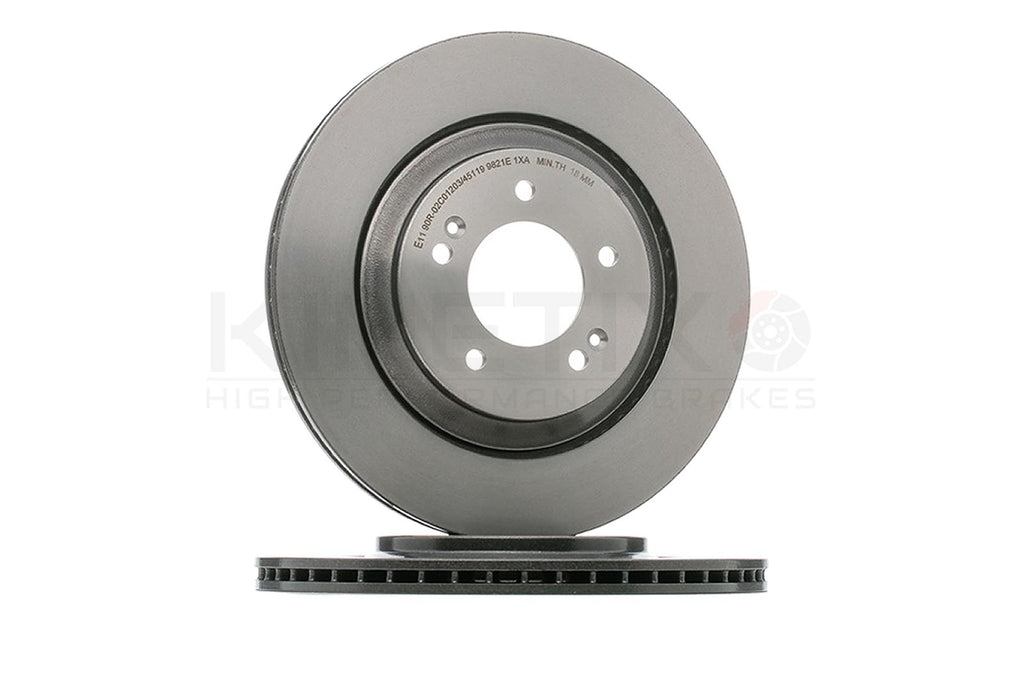 FITS HYUNDAI I30 N KONA N 2.0 N 2017- REAR HIGH CARBON BRAKE DISCS PAIR 314mm