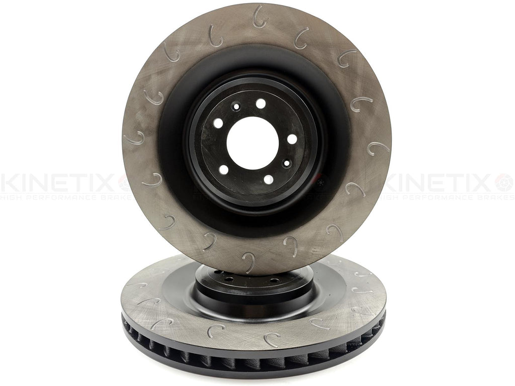 FITS PEUGEOT 308 GTI 1.6 GTi 250/270 J GROOVED FRONT BRAKE DISCS 380mm X 32mm
