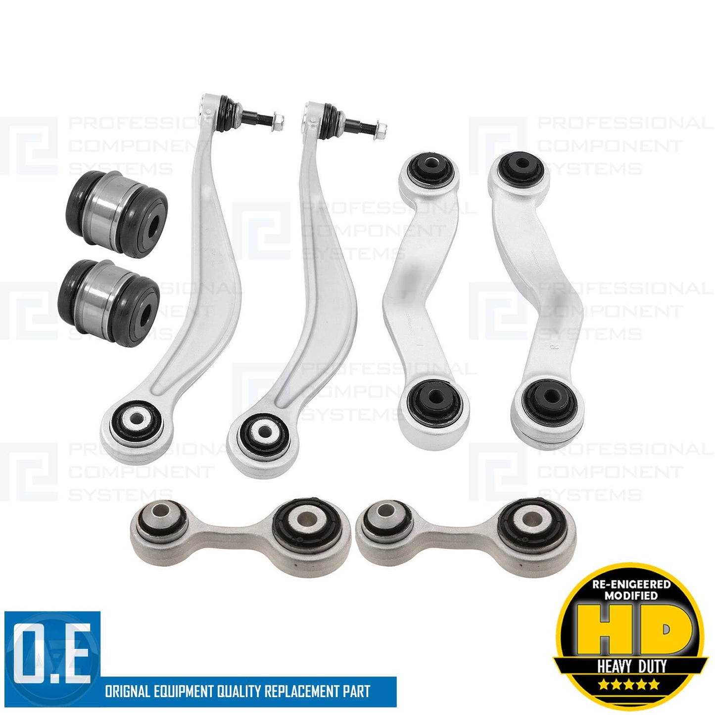 FOR BMW 5 6 7 SERIES REAR UPPER LOWER SUSPENSION WISHBONE CONTROL ARMS LINK BUSH